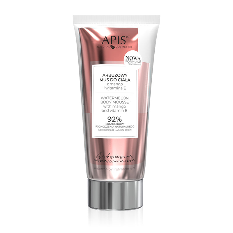 APIS Rafraîchissement à la pastèque, mousse corporelle à la pastèque à la mangue et à la vitamine E 200 ML