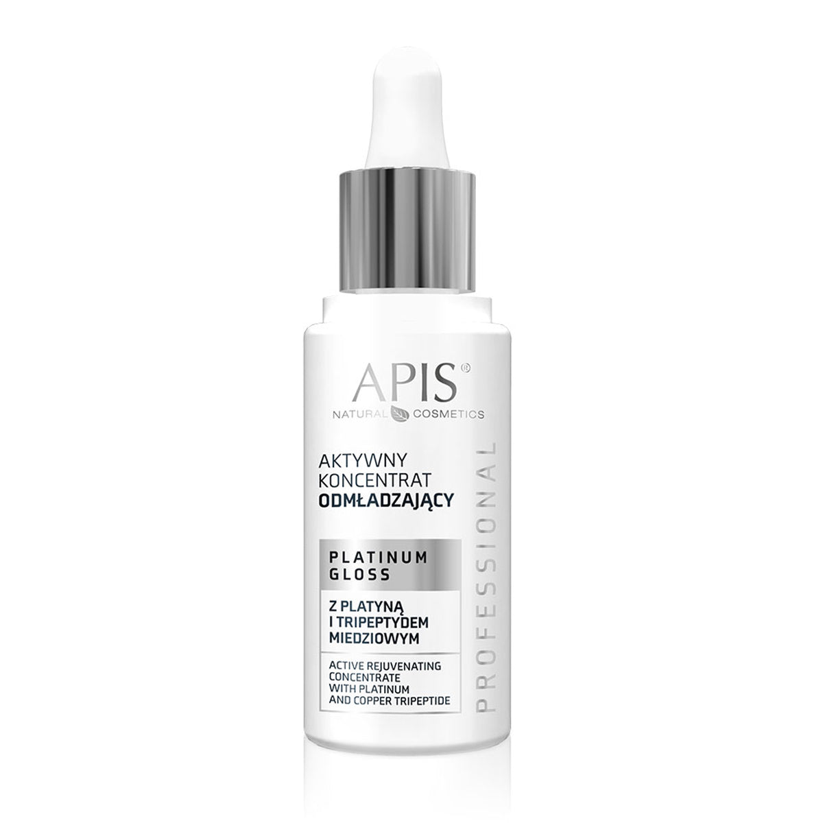 Apis platina glans actief verjongend concentraat met platina- en kopertripeptide 30 ml