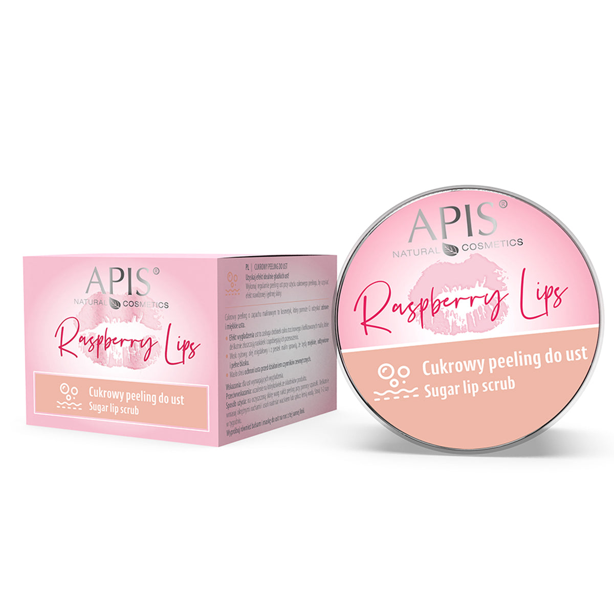 Apis frambozenlippen suikerlipscrub 10 ml